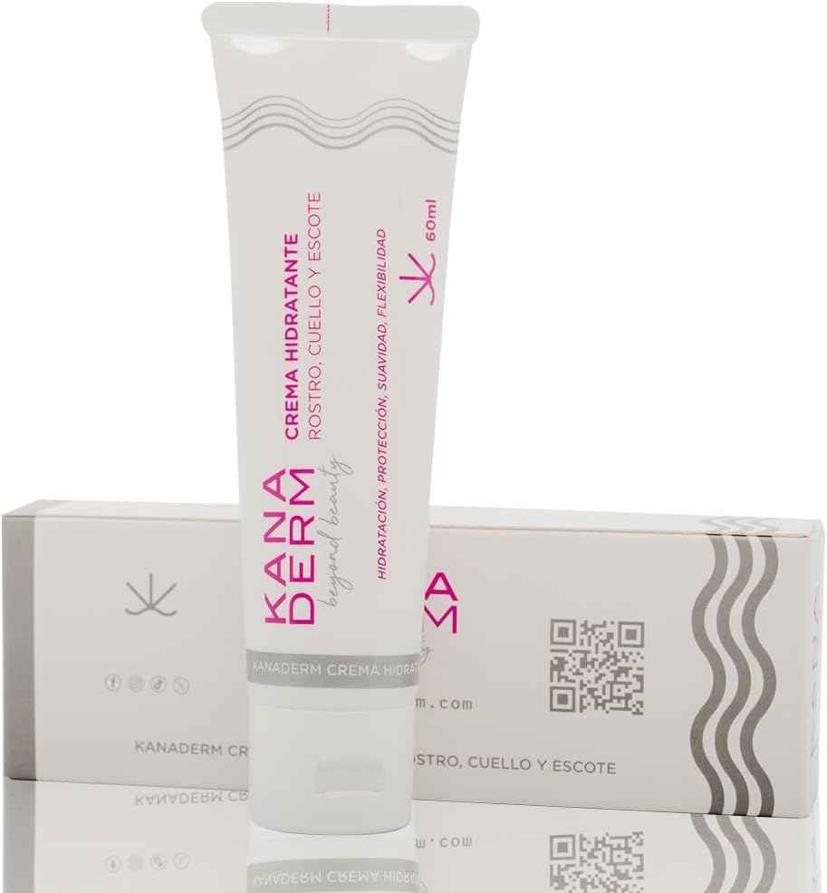 Kanaderm Organic Pleasure Moisturizing Cream for Face, Neck and Décolleté, Moisturizing, Protection, Smoothness, Flexibility