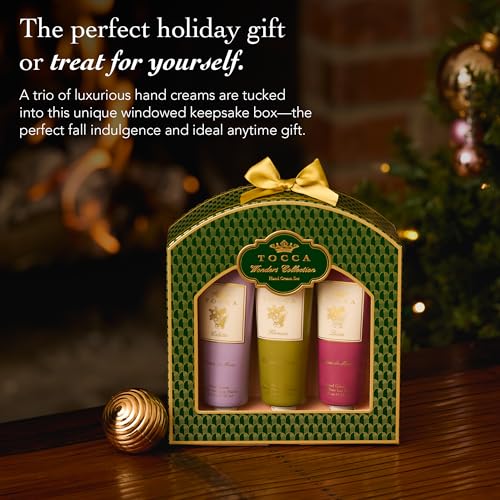 Tocca Wonders Collection Crema Veloce Mini Hand Cream Gift Set ($36 Value) - Includes Florence, Colette, Lucia, 45 ml Each