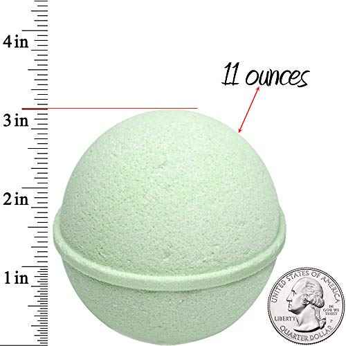 Mermaid Love Potion Bath Bombs Gift Set of 2 with Size 9 Ring Surprise Inside Each Made in USA