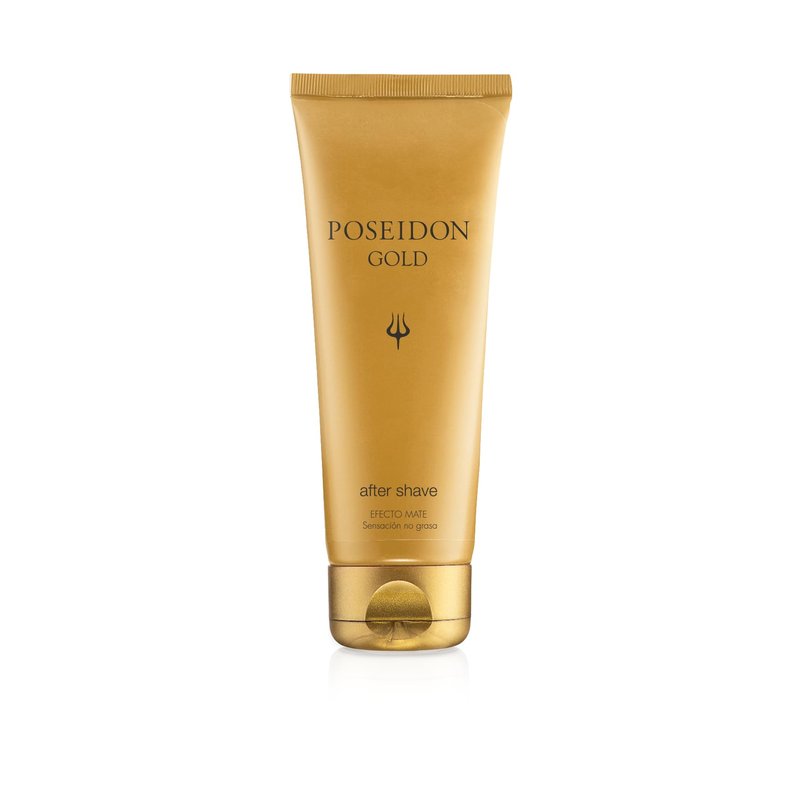 Instituto Espaol Poseidon Gold Gift Set for Men, Travel Size Eau de Toilette and After Shave Spray, 3.4 fl oz Each (100 ml), Sophisticated and Harmonious Fragrance