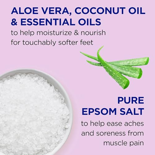 Dr. Teal's Gentle Exfoliant Foot Scrub With Epsom Salt 6 Ounce