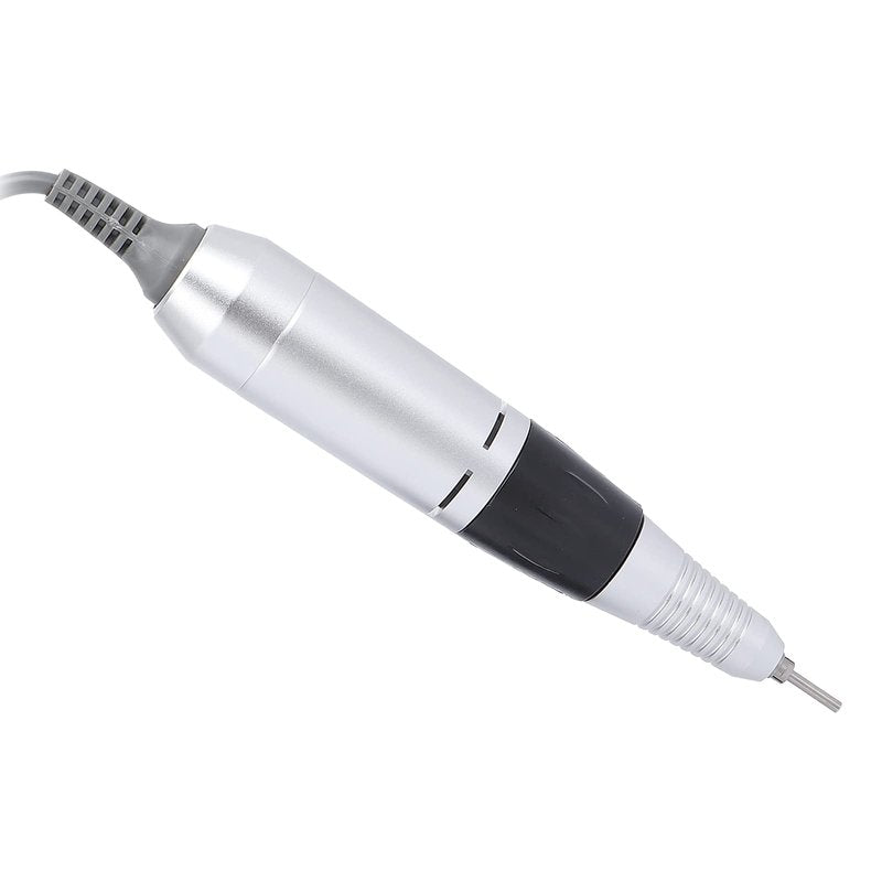 Nail Drill Handpiece, 0‑35000rpm Nail Drill Handle for Electric Nail Machine File for Nail Pen Polish Drill (Black)