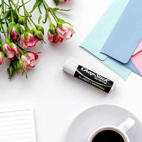 ChapStick Bulk Lip Balm, Classic Original 24-Count ? Lip Moisturizer for Dry Lips, 0.15 Ea