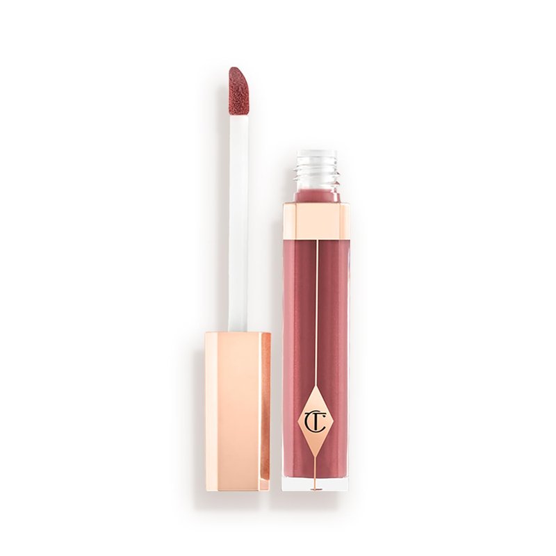 Charlotte Tilbury Lip Lustre Hydrating Lip Gloss - High Shine Non-Sticky Formula with Lotus Extract - Long Lasting Moisturizing Makeup, Velvet Soft Finish - High Society Sheer Berry