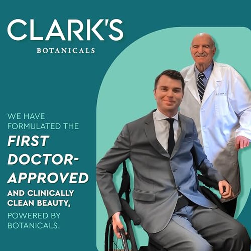 Clark's Botanicals Jasmine Vital Healing ¡°Notox¡±, Anti-Wrinkle Instant Hydration Face Gel Cream for Immediate Lifting & Revitalizing with Niacinamide, Algae, Calendula & Calming Jasmine