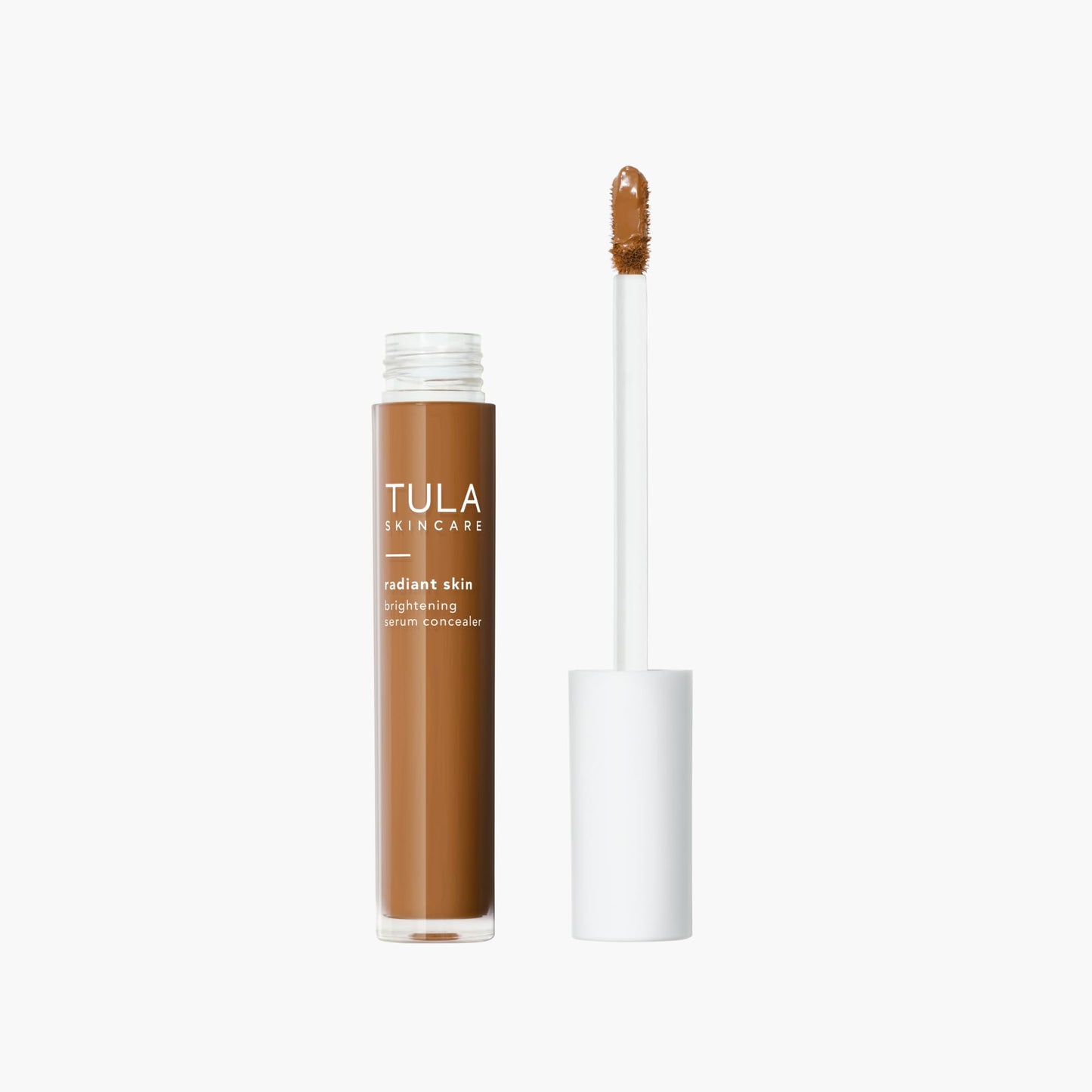 TULA Skin Care Radiant Skin Brightening Serum Concealer - Conceals Dark Circles & Discoloration, Longwearing & Crease-Resistant, Brightens the Appearance of Skin Over Time, Shade 165, 0.18 fl oz.