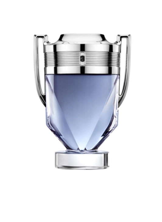 Rabanne Invictus Eau de Toilette - Long Lasting Woody Aquatic Cologne for Men with Marine, Grapefruit & Guaiac Wood - Trophy Bottle French Fragrance Spray from Paris, 1.7 oz