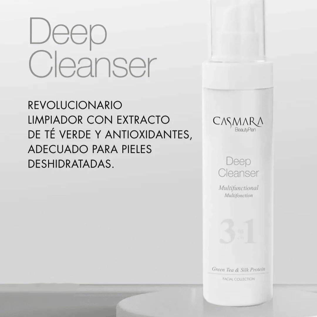Birsppy Casmara Nettoyant 3 en 1 Deep Skin Cleanser - 150ml