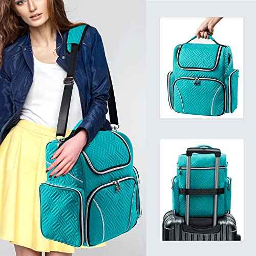 Large Nail Polish Organizer Holds 48 Bottles(15ml - 0.5 fl.oz) with 2 Removable Nail Polish Cases,Nail Organizers and Storage for Nail Tech Suppliers