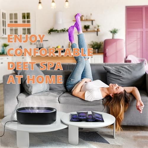 Paraffin Wax Machine for Hand and Feet - 2000ml Paraffin Wax Warmer, Temperature and Reservation Mode, thermostatic Warmer, Nourishing and Moisturizing, Ideal for Home Paraffin Baths (Darkgray)