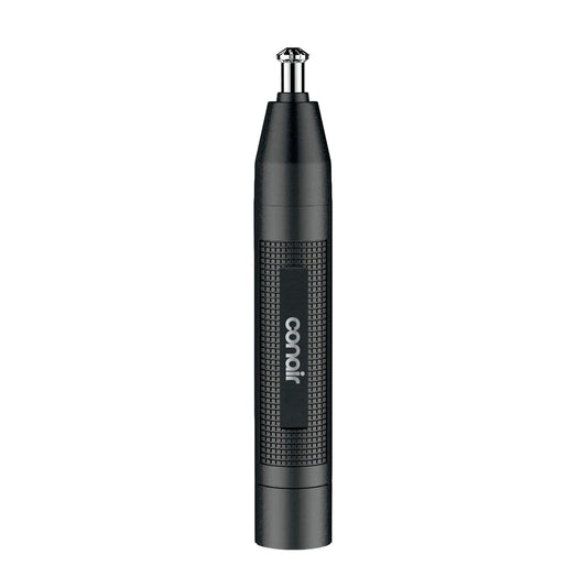 ConairMAN Ear and Nose Hair Trimmer for Men, Cordless, 360° Bevel Blade
