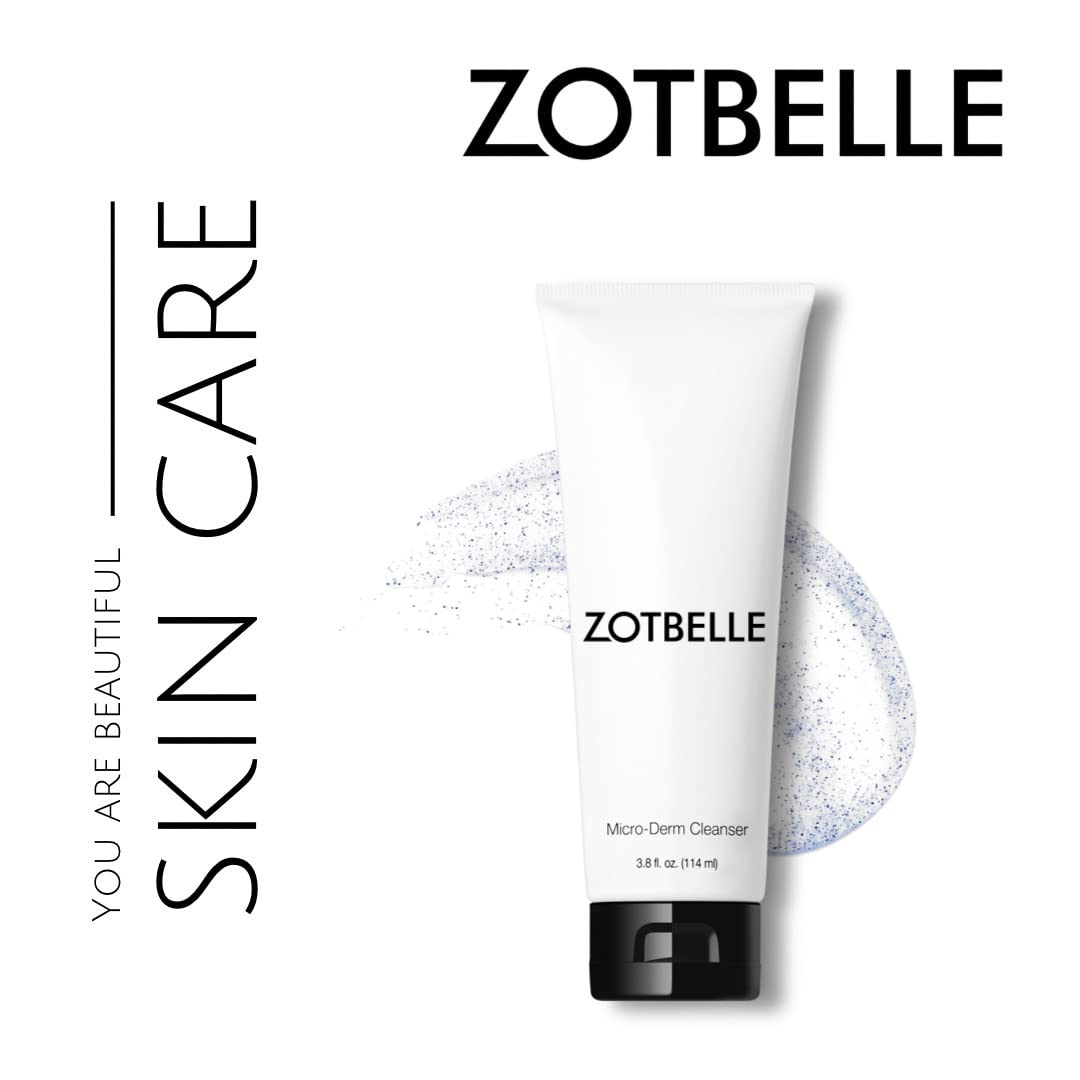 ZOTBELLE MICRO-DERM CLEANSER Gently Cleanses and Exfoliates to Remove Excess Oil and Unclog Pores.