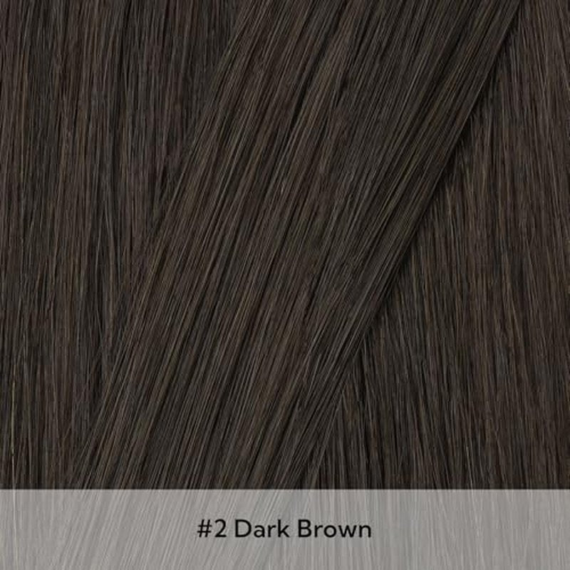 HOTBANANA Tape in Hair Extensions, 24 Inch 40pcs 100g Dark Brown Human Remy Straight Tape Extensions