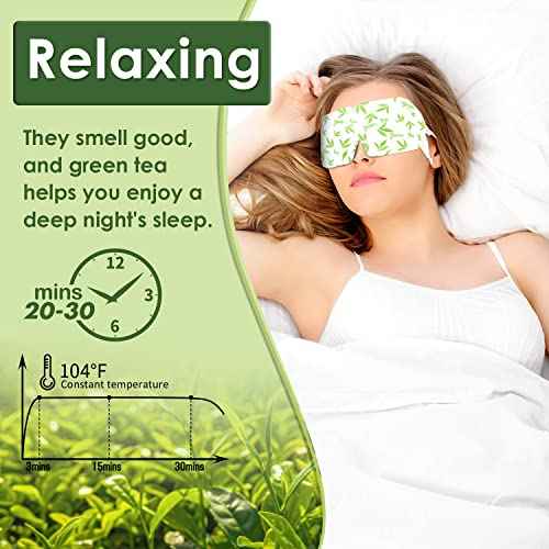 18 Pack Self Heating Eye Mask,6A Silk Cotton Material Steam Eye Mask, Self Heated Warm Compress For Fast Relief Of Dry Eyes, No Microwave Needed, Eye Treatment Products For Dry Eye Relief