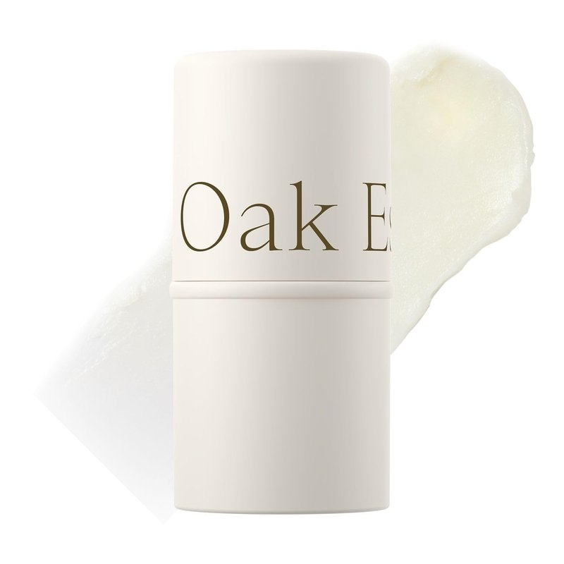 Oak Essentials Conditioning Lip Balm, Ultra-Hydrating Moisturizer with Shea Butter and Argan Oil, Nourishing Antioxidant-Rich Lip Care for Dry, Chapped Lips, Clear Dewy Sheen, 3.6g