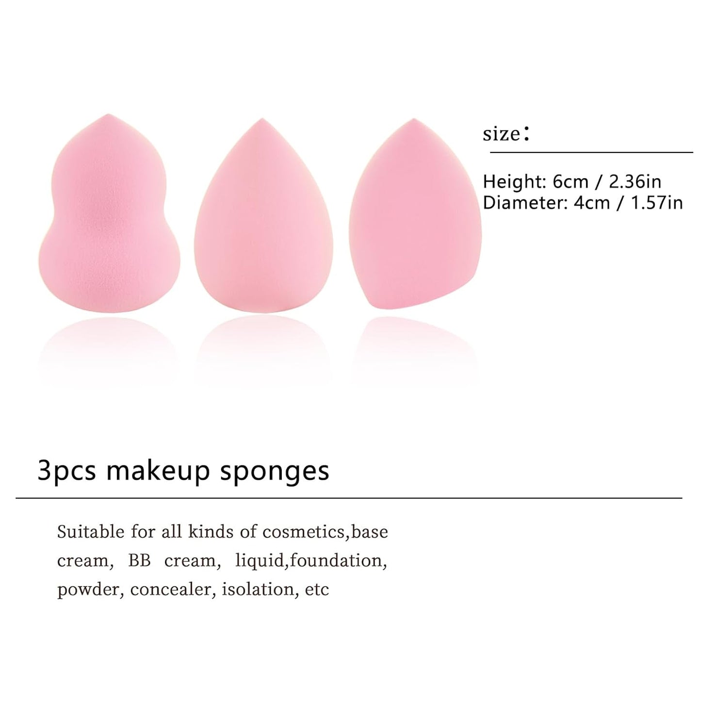 Pink Blue Gradient Makeup Brushes Set - 18 Soft Synthetic Fiber Brushes & Sponges for Beginners | Perfect Gift for Valentine's Day & Christmas