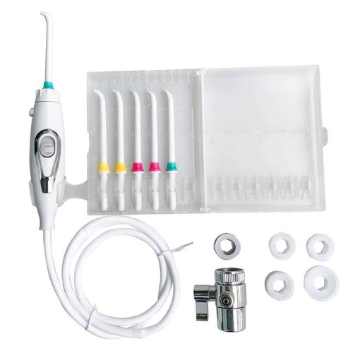 Water Flosser for Family Use, Oral Irrigator Non-Electric Safety Adjustable Faucet & Shower Spa, Water Pressure Dental Oral Care Tooth Cleaning.