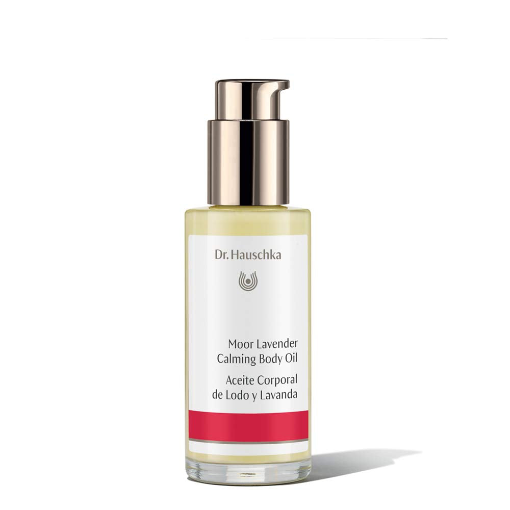 Dr. Hauschka Moor Lavender Calming Body Oil, 2.5 Fl Oz