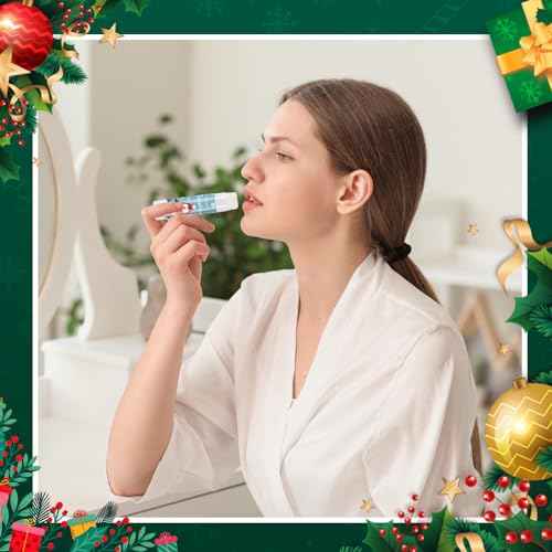 36 Set Christmas Hand Cream Gift Set, Including Moisturizing Christmas Hand Lotion, Xmas Lip Balm, Gauze Bags, Thank You Cards Natural Fragrant Xmas Hand Cream with Lip Balm Christmas Gifts