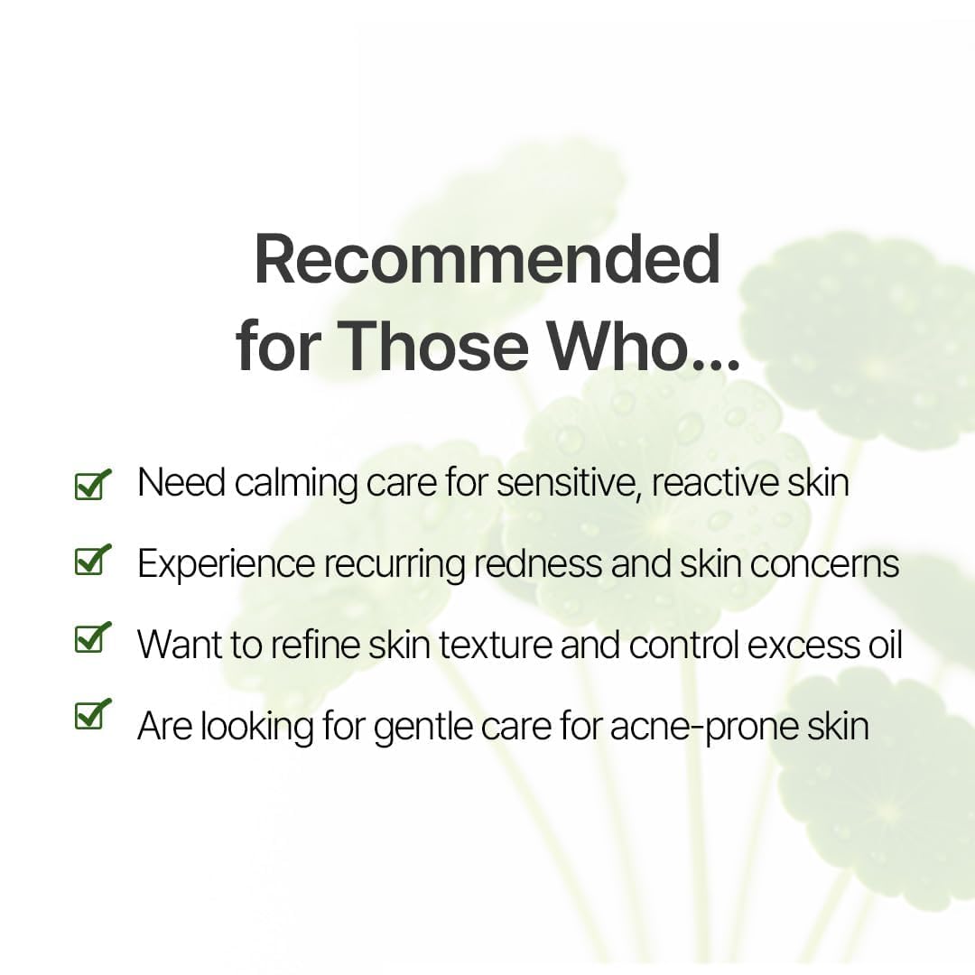 NACIFIC Cica PDRN Centella Serum (Centella Ampoule) 1.69 fl oz / 50ml, Korean Serum for Sensitive Skin, Calming & Hydrating Barrier Repair, Redness Relief, Korean Skincare
