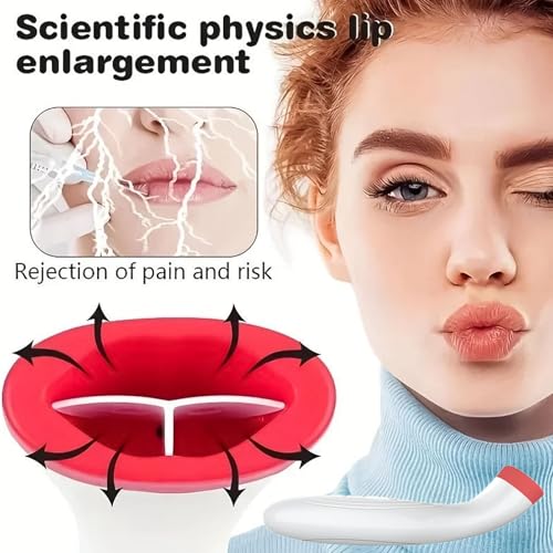 Generic Electric Lip Vacuum Plumper, Bigger Lip Suction Plumper Tool, USB Charging, Lip Plumping Device, Lip Sucker Plumper Tool, Lip Augmentation Beauty Device (1Pcs)