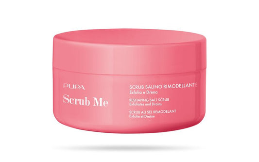 Pupa Milano Reshaping Salt Scrub -Scrub Me for Unisex - 12.34 oz Scrub