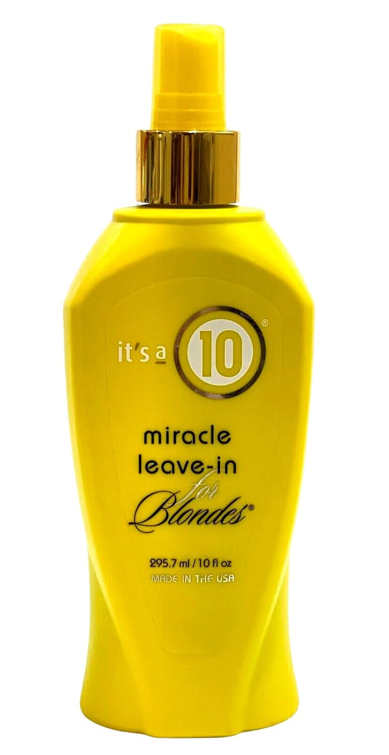It's A 10 Miracle Leave-In Treatment for Blondes - 10 Oz | Nourishing Hair Care