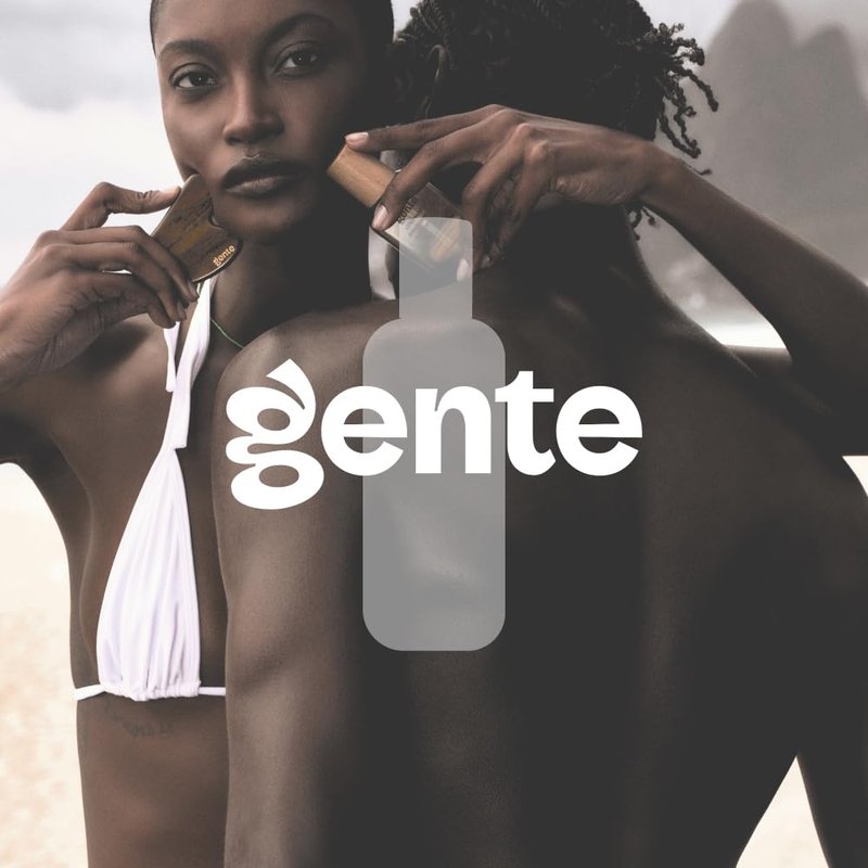 Gente Beauty Lymphatic Drainage Oil for Body & Face, Unscented Skin Tightening & Sculpting Oil, Caffeine Body Oil for Circulation & De-Puffing, Lightweight Hydrating Massage Oil, 100ml