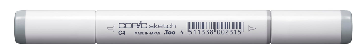 Copic Markers C4-Sketch, Cool Gray, 1 Count (Pack of 1)
