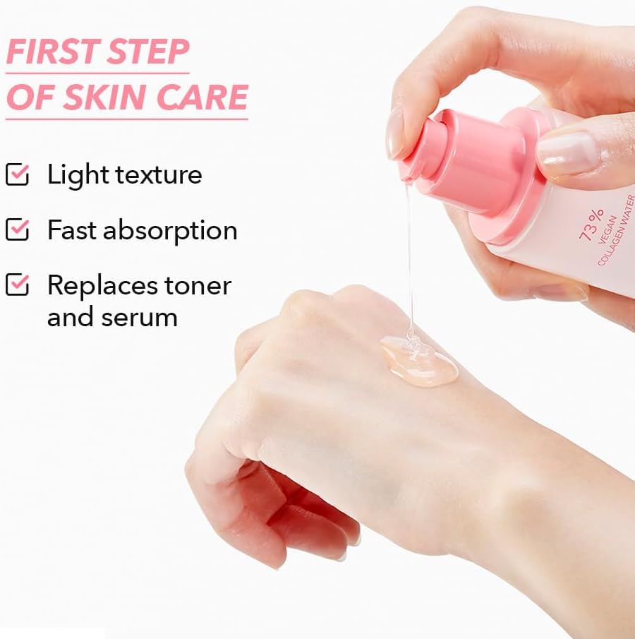 Collagen Booster Serum - Firming & Hydrating Hyaluronic Acid with Peptides | 150ml / 5.07fl. Oz