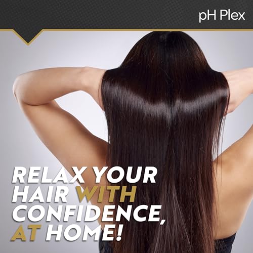 LIW pH Plex Relaxer Steps 1 & 2 Protect & Repair - Hair Care Treatment - Use with Home Hair Relaxer Products - Salon Quality Professional Results at Home - 1 Sachet of Steps 1 & 2