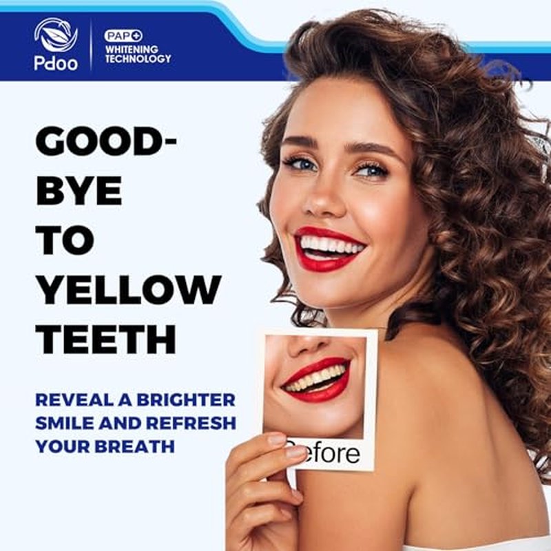 Teeth Whitening Powder 50g with Pap - Sensitivity Free Enamel Safe Whitening Powder, Removes Years of Coffee Tea Wine Tobacco Stains, Toothpaste Whitening Powder for Brighter Smile
