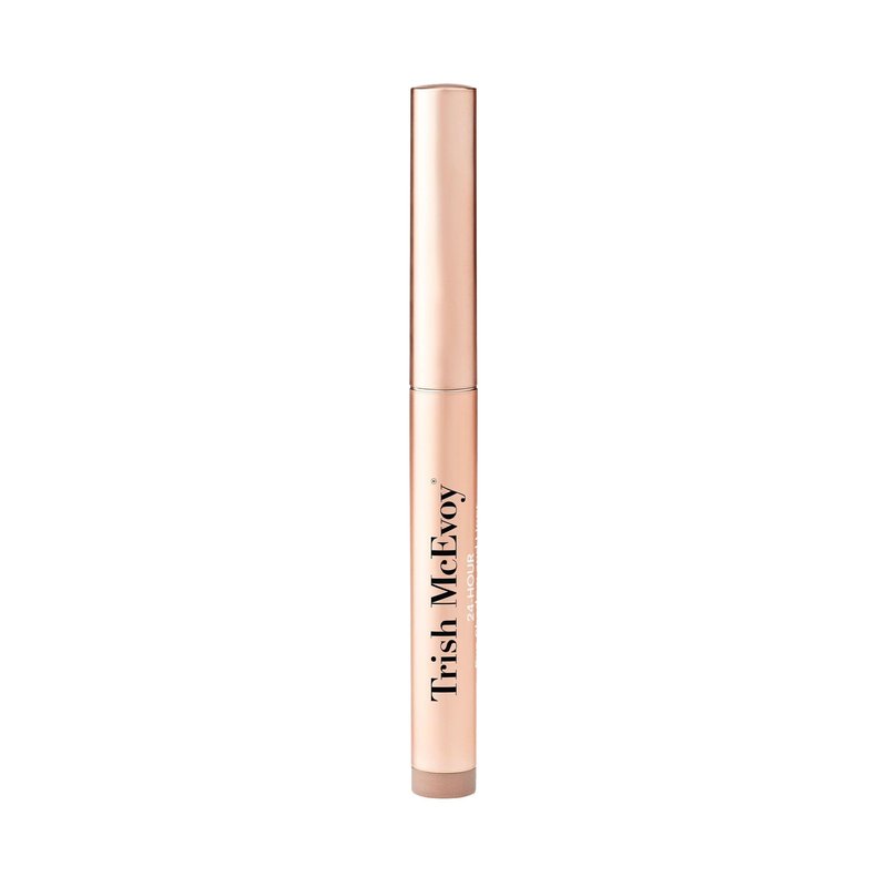 Trish McEvoy 24-Hour Eyeshadow Stick & Liner in Shade Smokey Quartz, Long-Wearing Crease-Proof Cream Eyeshadow, Pigment-Rich Smudge-Proof Formula, 0.058 oz / 1.64 G