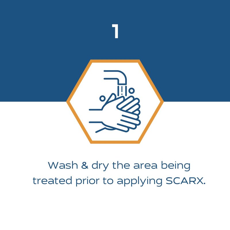 Scarx - Advanced Silicone Scar Gel With Vitamin C - Scar Reduction Topical For Hypertrophic Scars & Keloids After Surgery, Burns, Injuries - Prevent New Scars - Fade Old Scarring - 0.5oz (15g) Bottle