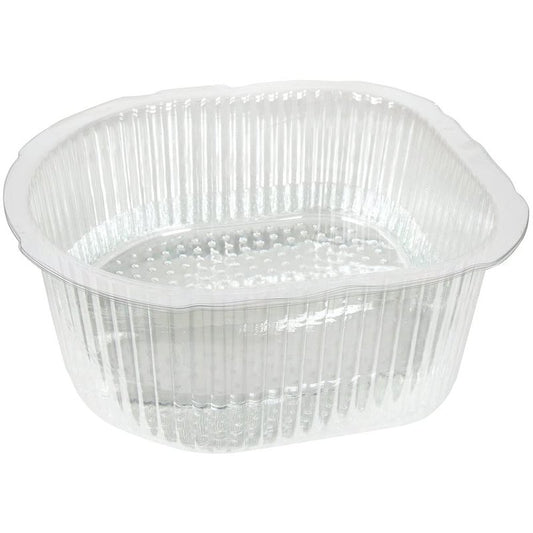 ForPro Universal Pedi Bath Liners - 50% THICKER - Fit Footsie Bath Plus Foot Bath, Disposable Pedicure Foot Tub Liners for Foot Spa Basins & Foot Bath Soaks, Clear, 50-Count