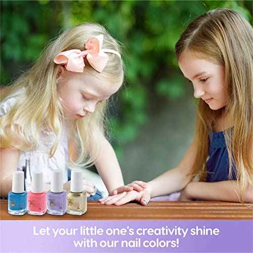 karma organic Certified Halal Kids Set Vegan and Cruelty Free Nail Polish - Pack of 4