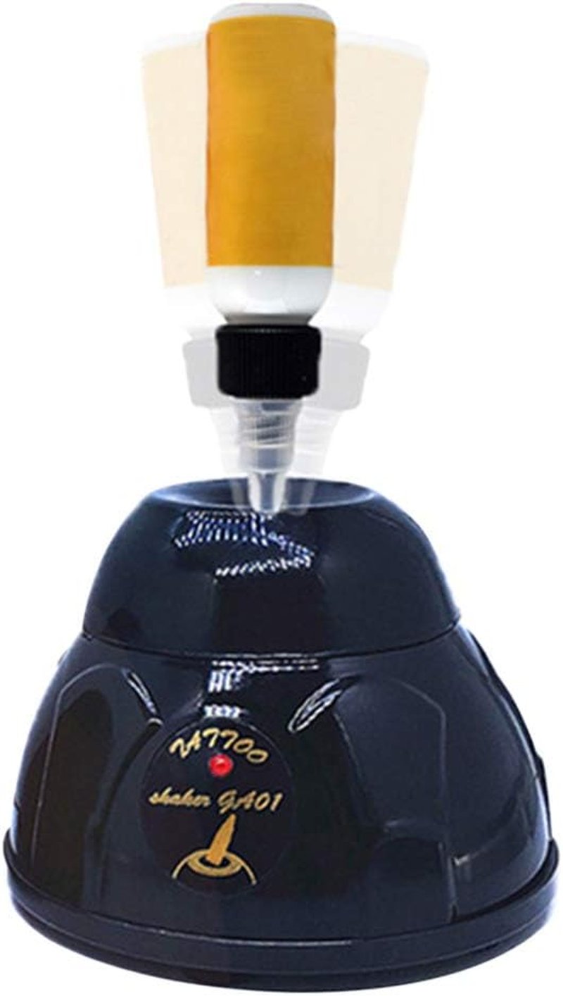 Electric Tattoo Ink Mixer - 5200RPM Pigment Shaker for Effortless Mixing | Black