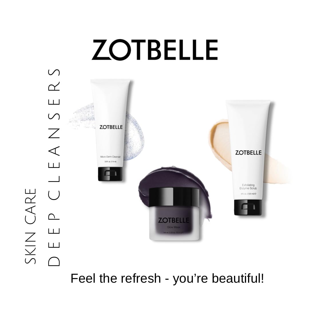 ZOTBELLE MICRO-DERM CLEANSER Gently Cleanses and Exfoliates to Remove Excess Oil and Unclog Pores.