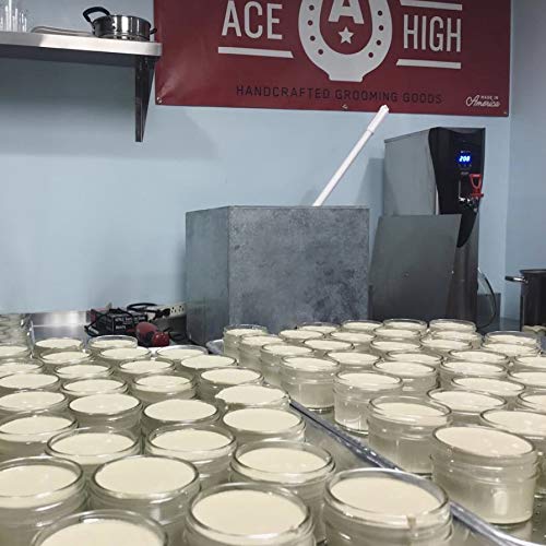 Ace High Pomade - Strong Hold, Natural Shine, Water-Based | 4oz Unscented