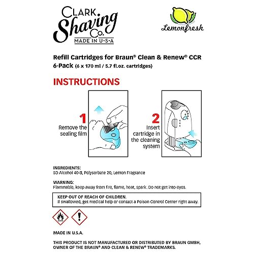 Refill Cartridges for Braun Clean & Renew CCR (10-Pack)