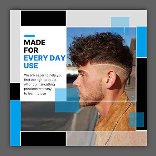 Clipper Guards for Wahl 10 12 14 16 18 20 Hair Clipper Guards 6pcs Extra Long Clipper Guard Attachments 2.5 Inch Clipper Guides Multiple Sizes Universal 2.5", 2.25", 2", 1.75", 1.5", 1.25" (Gray)