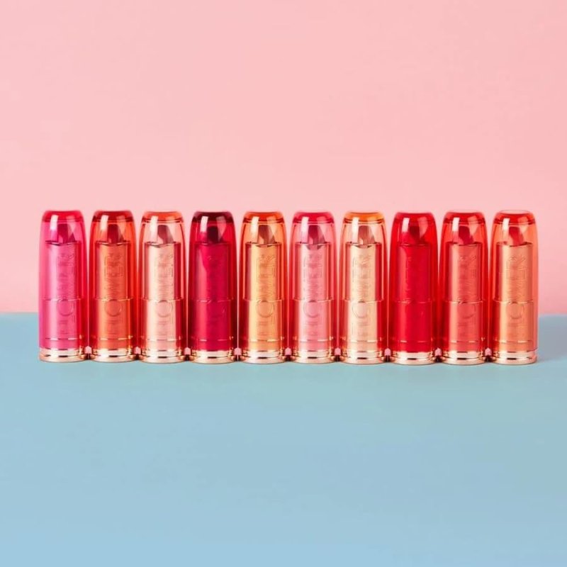 FLOWER BEAUTY By Drew Barrymore Perfect Pout Moisturizing Lipstick - Soothes Lips + Hydrates - Creamy Lip Tint + Natural Looking Shine + Buildable Color - Cruelty-Free + Vegan (Berry More)