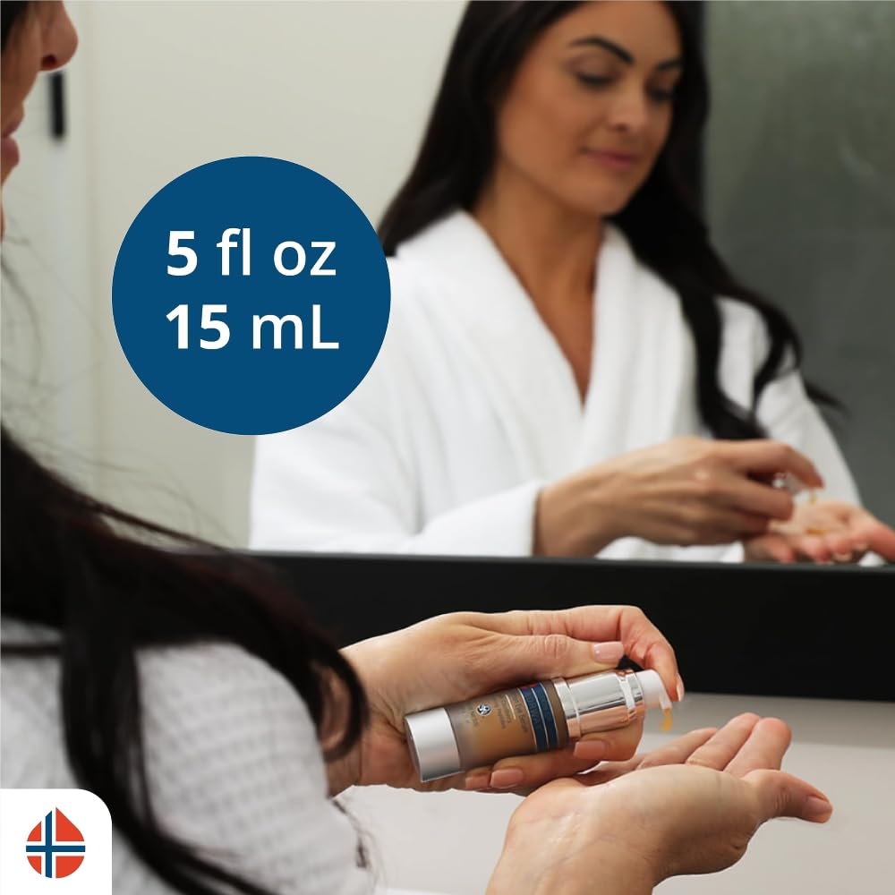 Geir Ness Skin of Norway Multi-Action Eye Serum - Firming Peptides - Illuminate Dark Circles - for Tired and Puffy Eyes