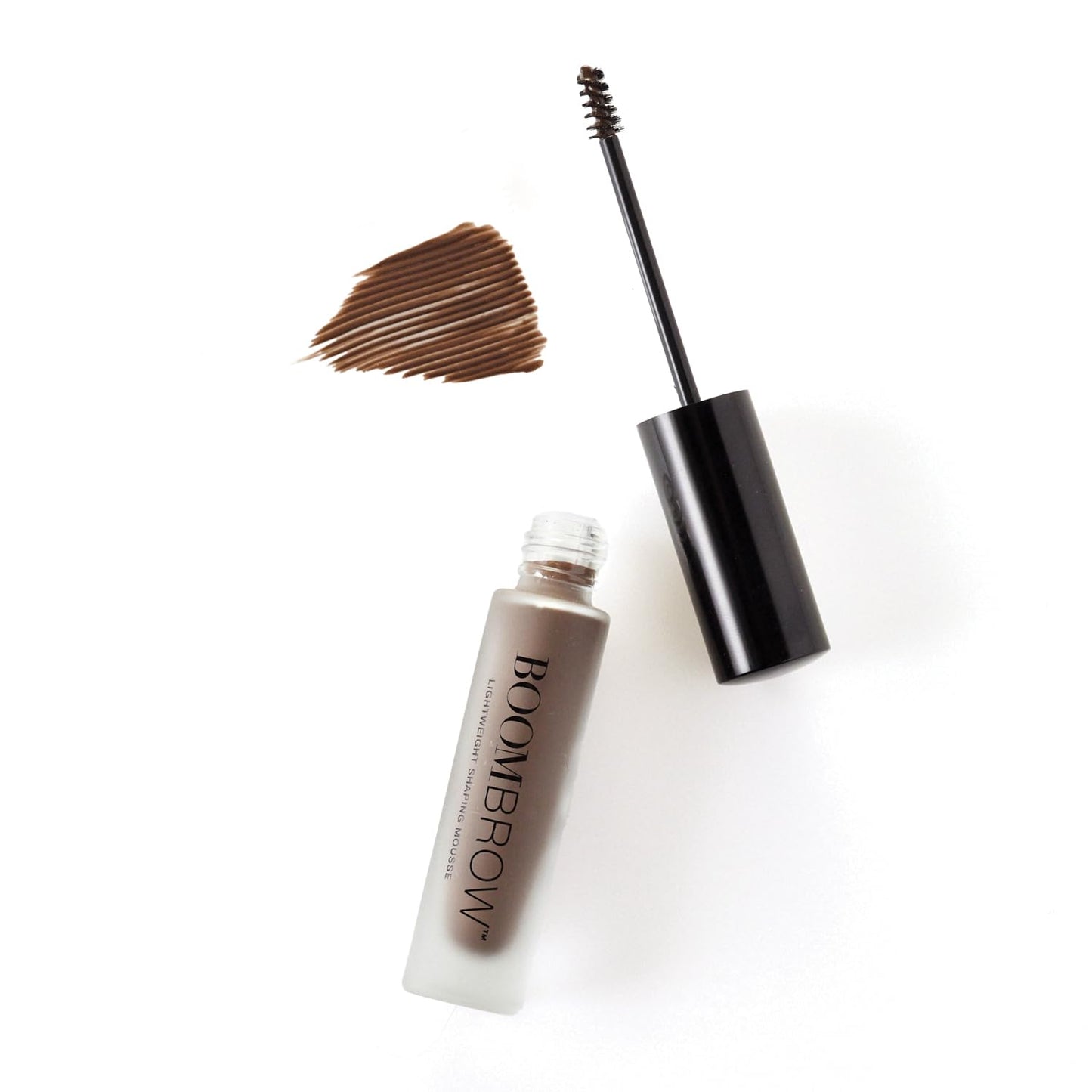 Boom Brow™ Lightweight Brow Mousse - Easy Application, Moisturizing Definition & Volume | Medium Brown