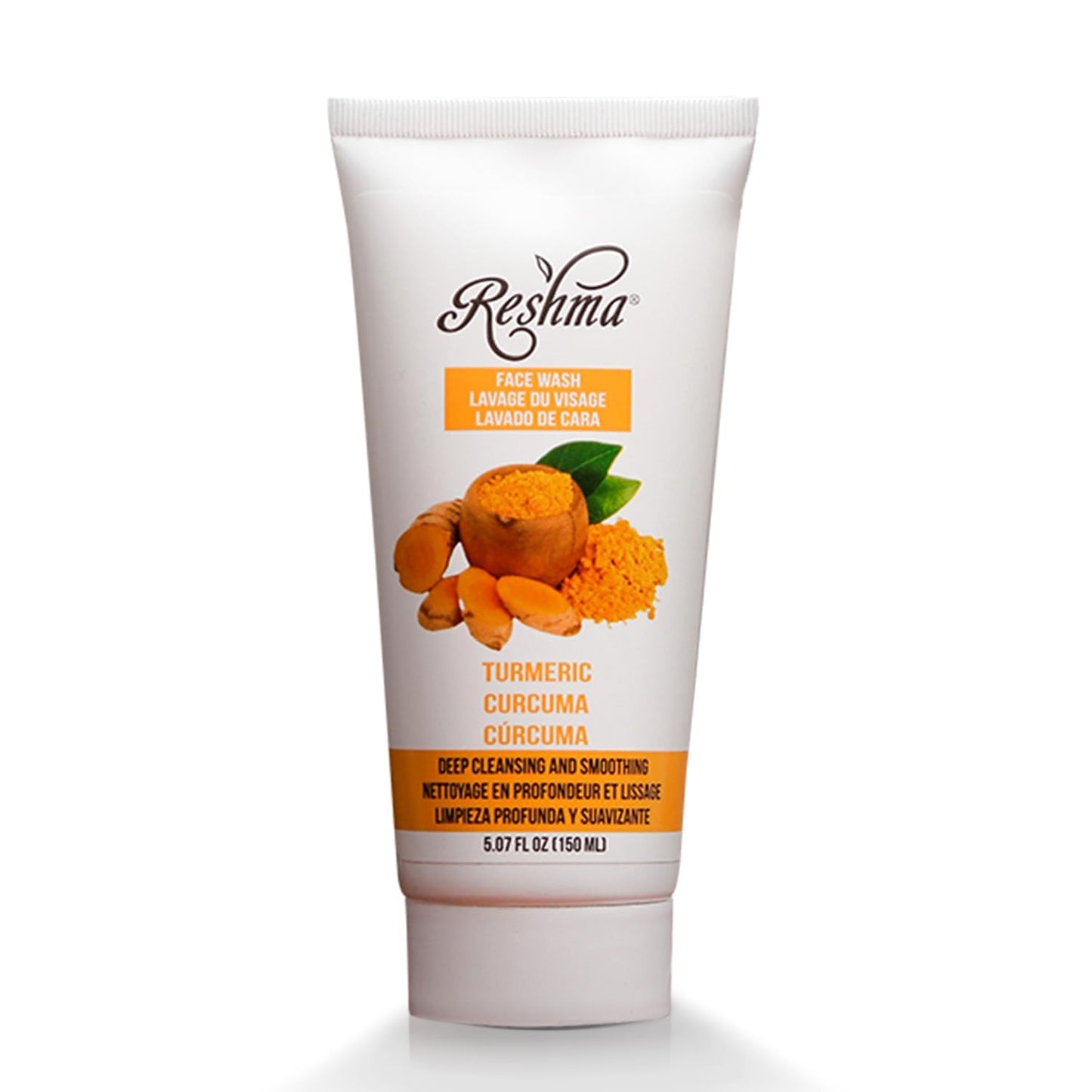 Reshma Beauty Turmeric Gold Skincare Set, Turmeric Face Wash, Turmeric Scrub, and Turmeric Lotion, Hydrating for All Skin Types, Deep Cleansing and Purifying, Cruelty-Free, Pack of 3