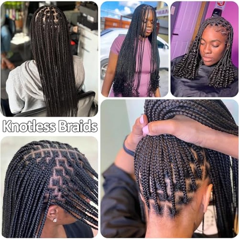 Human Braiding Hair for Boho Braids, 100% Virgin Human Hair No Chemical Processing, Black Bulk Human Hair for Braiding Small Knotless Braids Bohemian Style (Black - Deep Wave, 150g - 20 Inch)