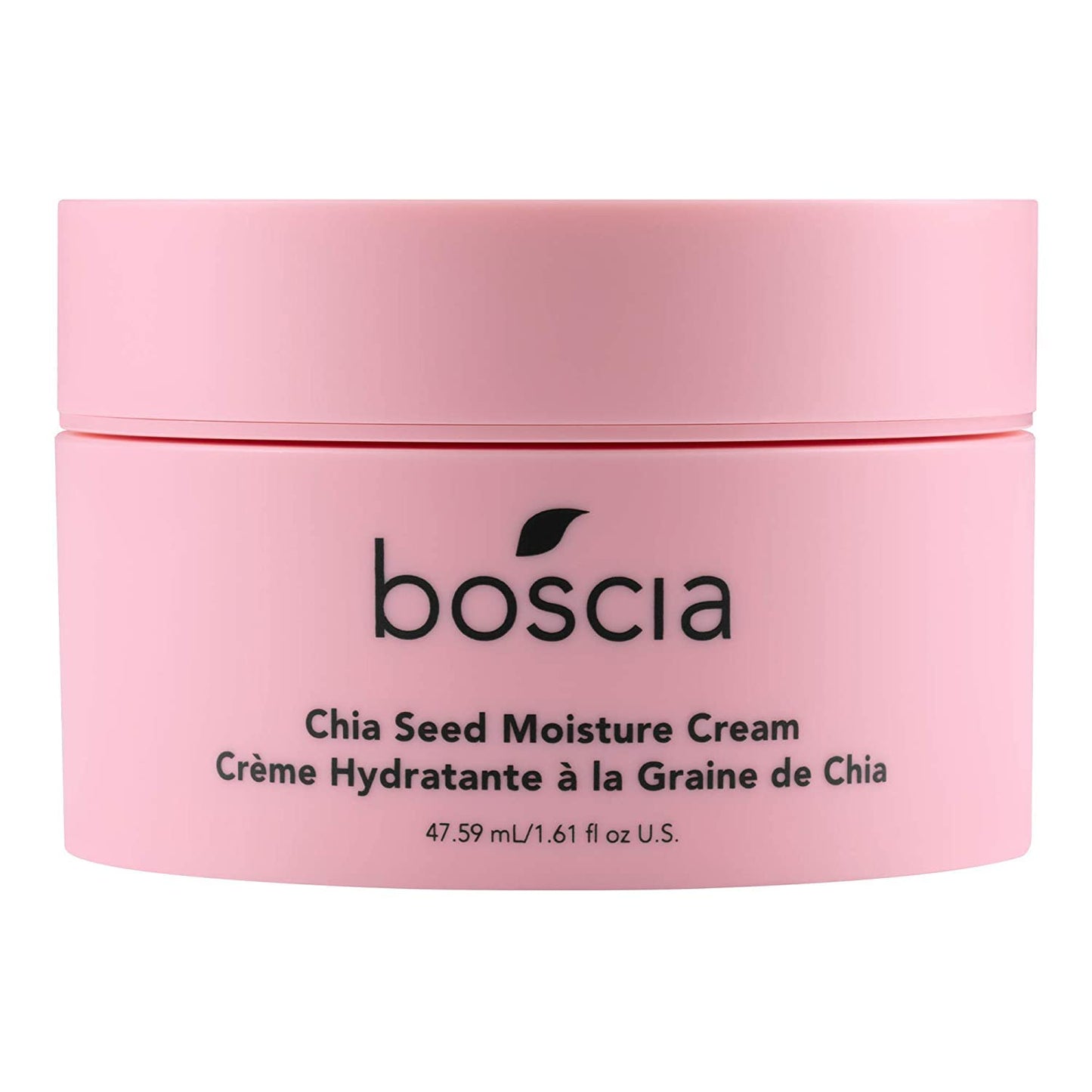 boscia Chia Seed Moisture Cream - Vegan, Cruelty-Free, Natural Skin Care - Sensitive Skin Face Lotion with Elderberry, Vitamin A, Vitamin B6, Vitamin C & Vitamin E - For Dry Skin Types - 1.61 Oz