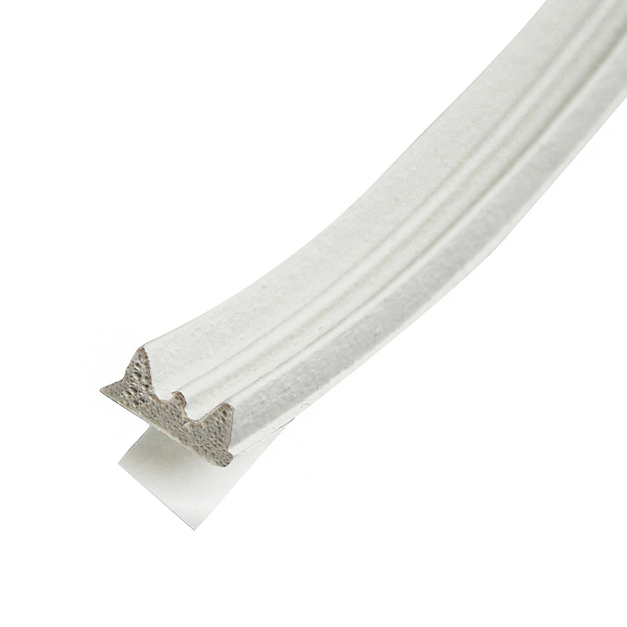 M-D Building Products 02618 1/8 in. x 3/8 in. x 17 ft. White Premium Rubber Window Seal for Ex-Small Gaps