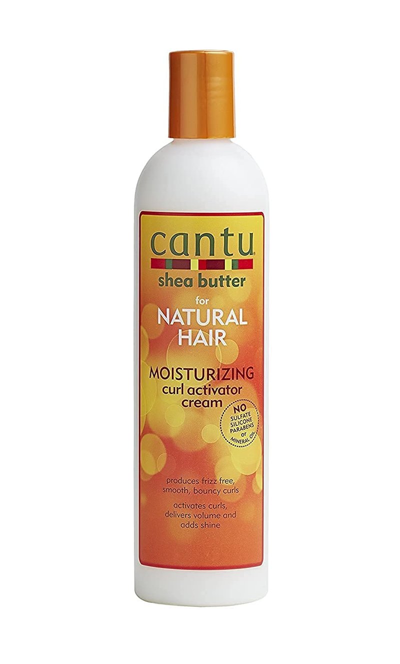 Cantu Shea Butter Curl Activator Cream - Moisturizing Formula for Natural Hair | 12 Ounce (Pack of 4)