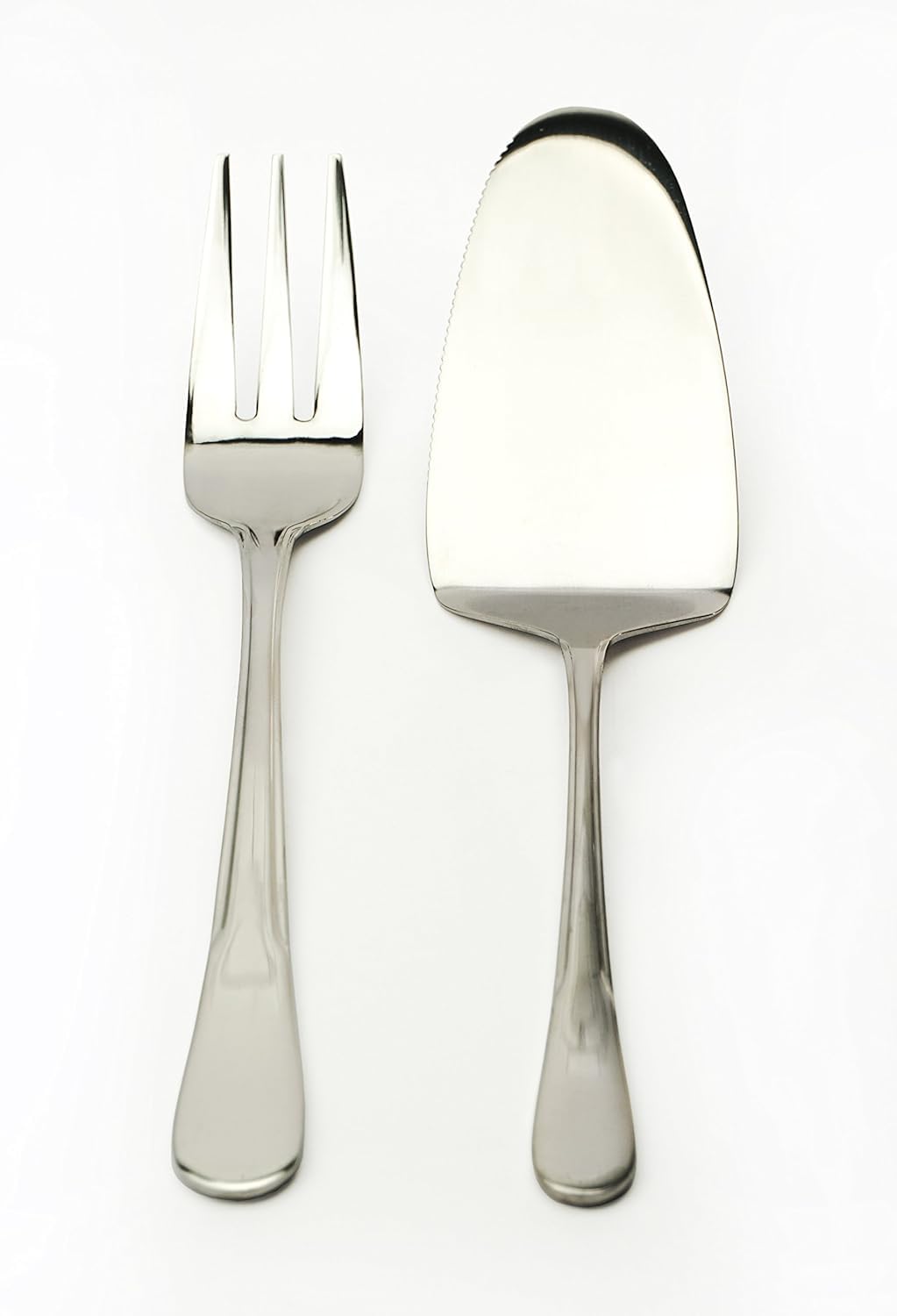 RSVP International Endurance Flatware Collection Stainless Steel, Dishwasher Safe, Serving Fork
